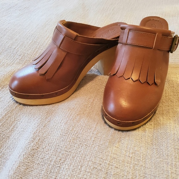 Madewell Shoes - Madewell Wooden Clogs - NWOT